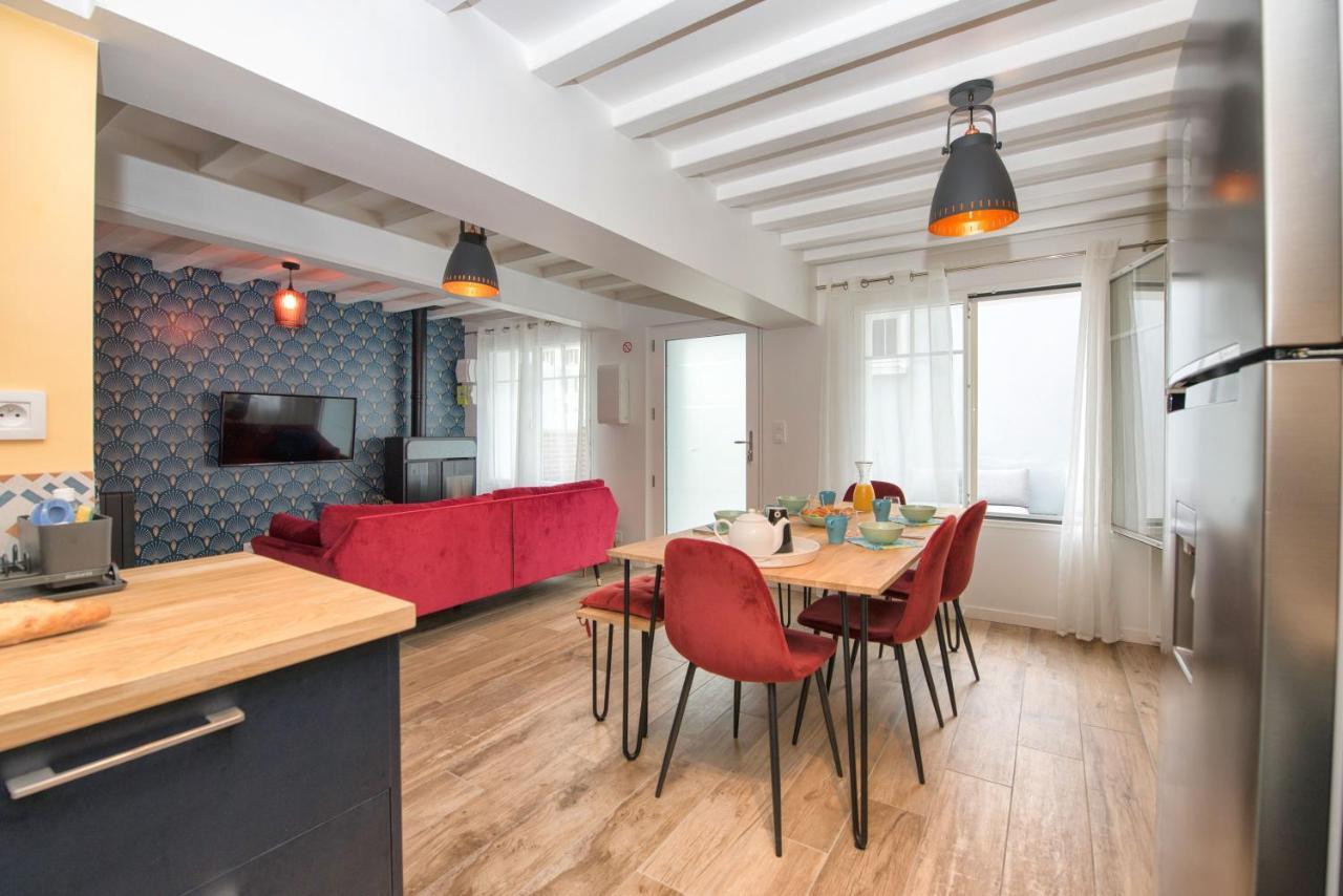 L'Ancre Des Falaises - Maison Vue Mer & A 50M Plage Этрета Экстерьер фото