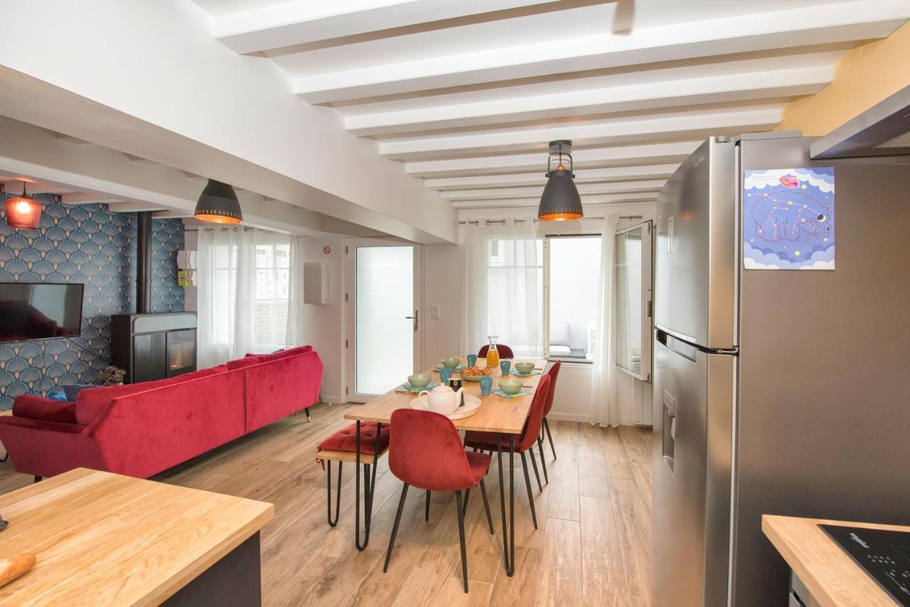 L'Ancre Des Falaises - Maison Vue Mer & A 50M Plage Этрета Экстерьер фото