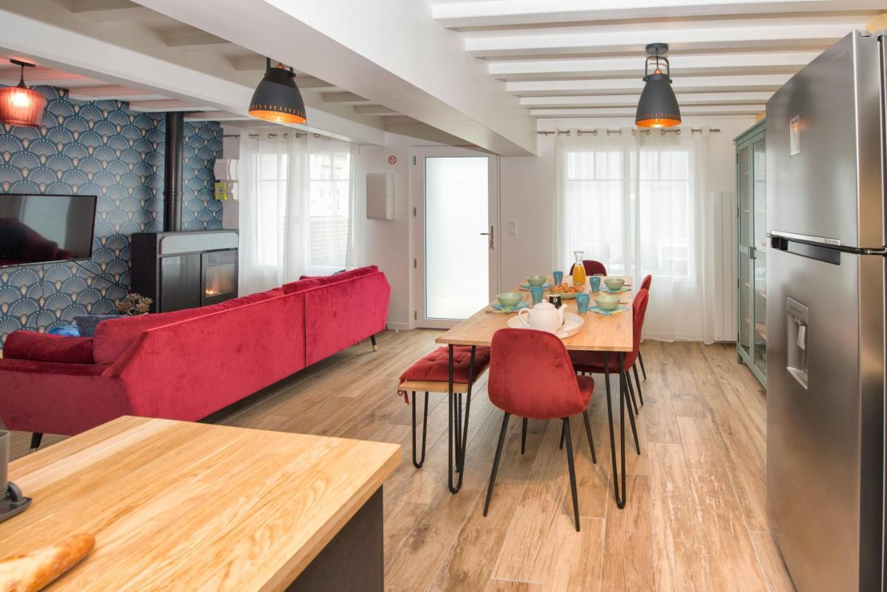 L'Ancre Des Falaises - Maison Vue Mer & A 50M Plage Этрета Экстерьер фото
